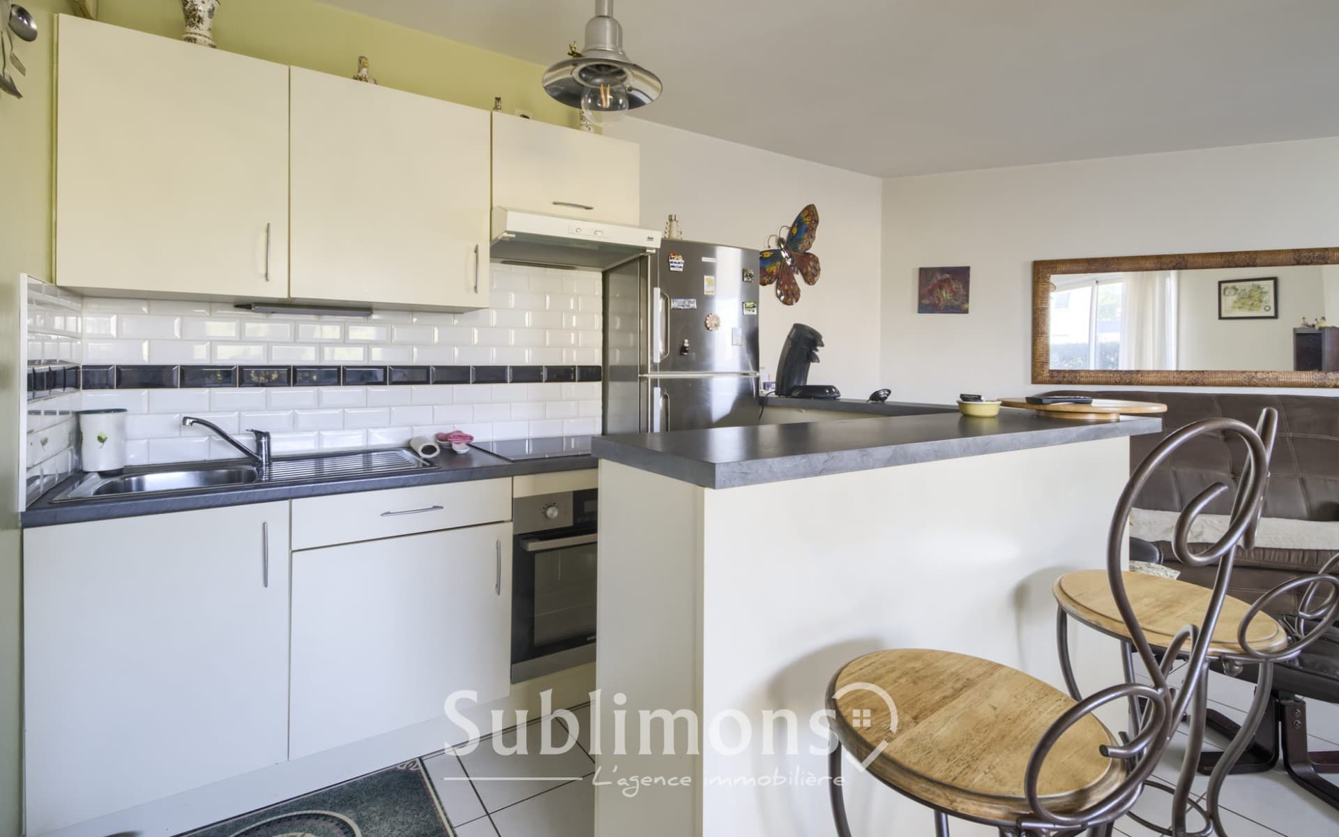 Appartement T2 en RDC avec terrasse et jardinet – Vannes — Miniature 6