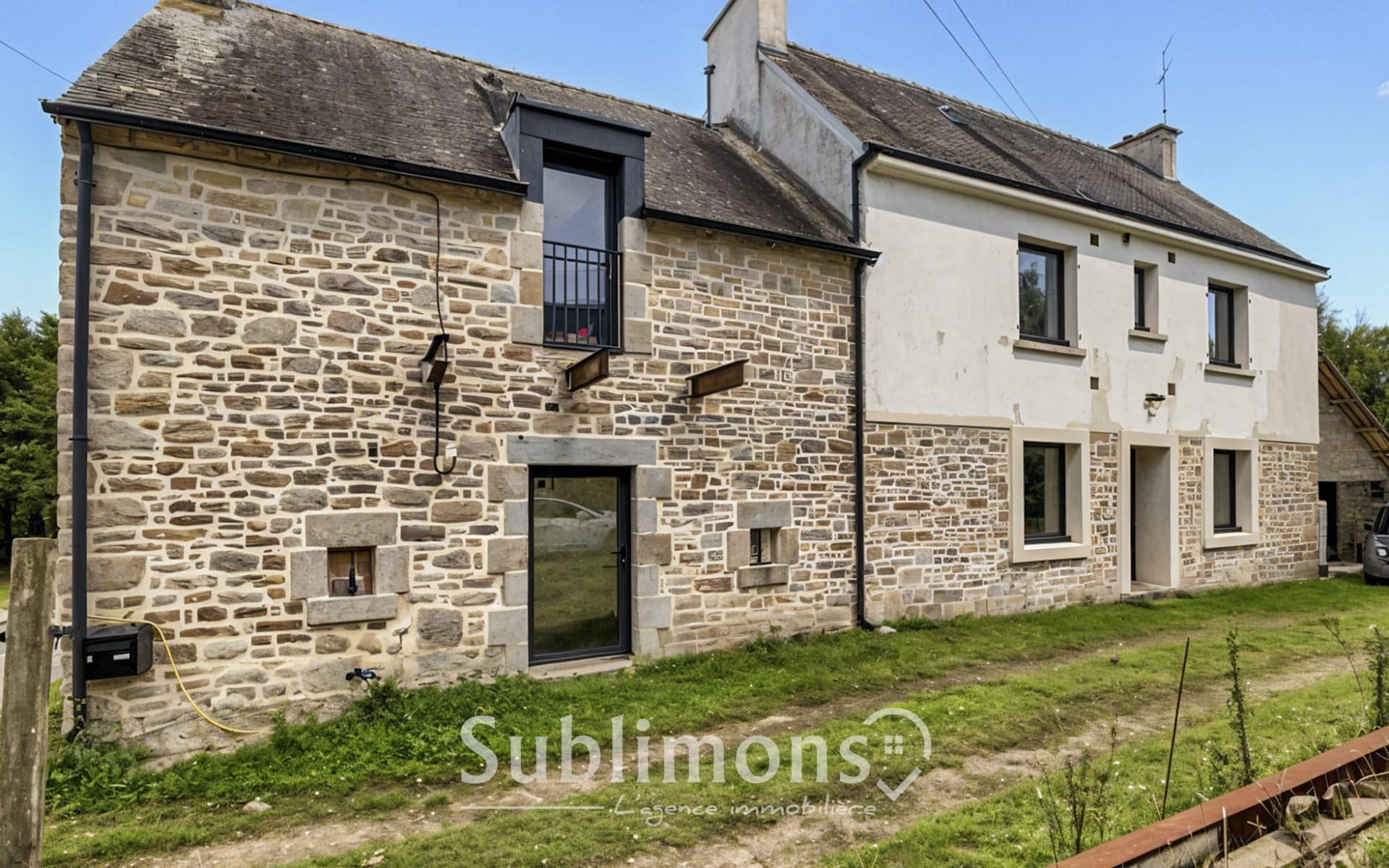 Maison individuelle en pierre – 5 pièces – Ploemel — Hameau Kercret Ihuel, 56400 Ploemel